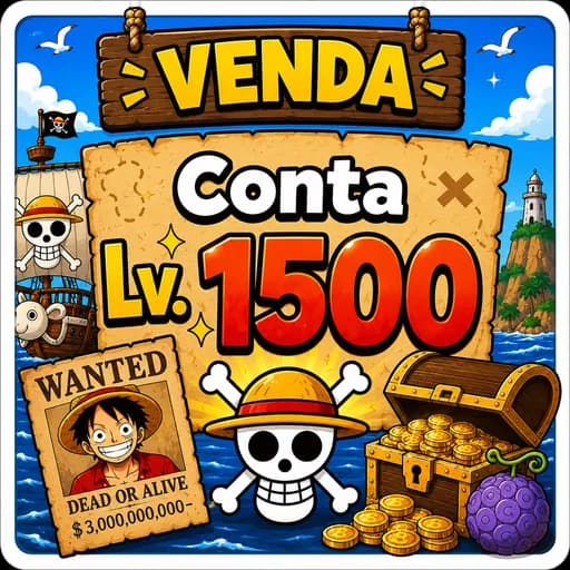 Conta Level 1500+ Second Sea